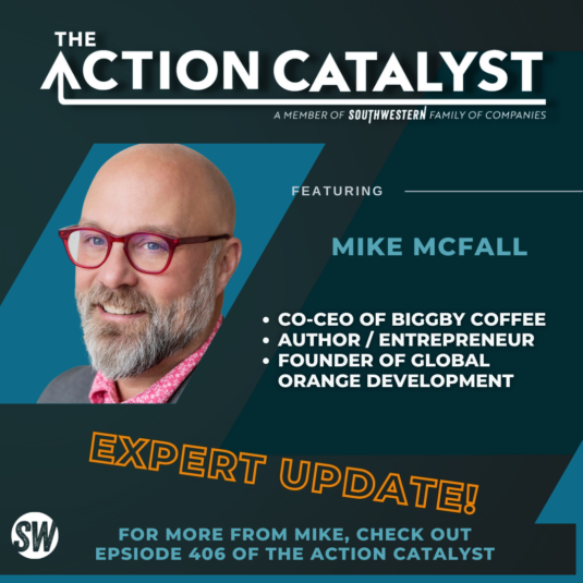 Mike McFall was featured on The Action Catalyst Podcast | Going from Chaos to Calm